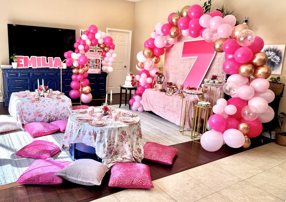 Pink Rose party by cozy Sweetery