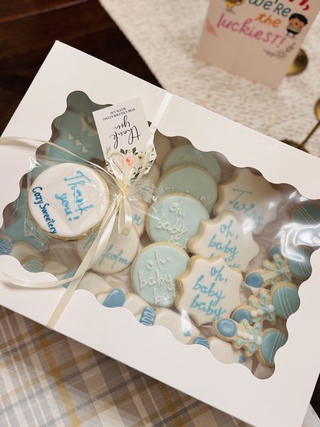 Gift Box: adds ribbon and personal card or tag.