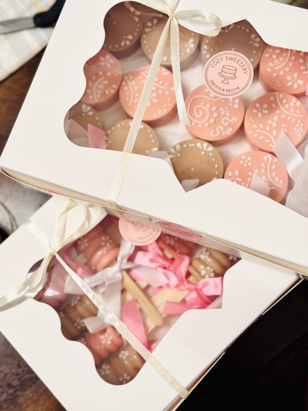 Add ribbon and a  card (Stock might vary)