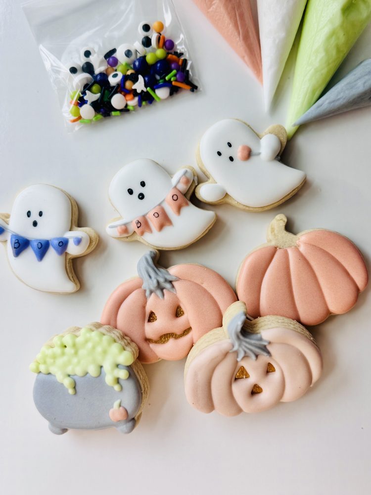 3 sets of Boo-tiful DIY Cookies