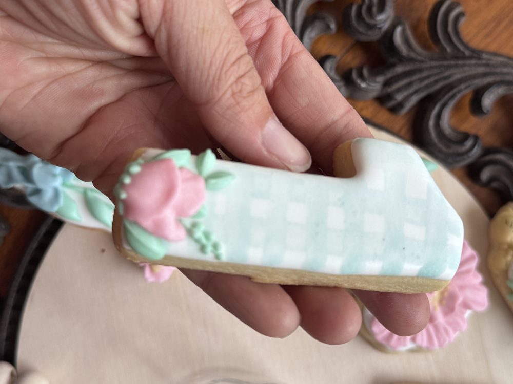 12 One Silly Goose first birthday cookies