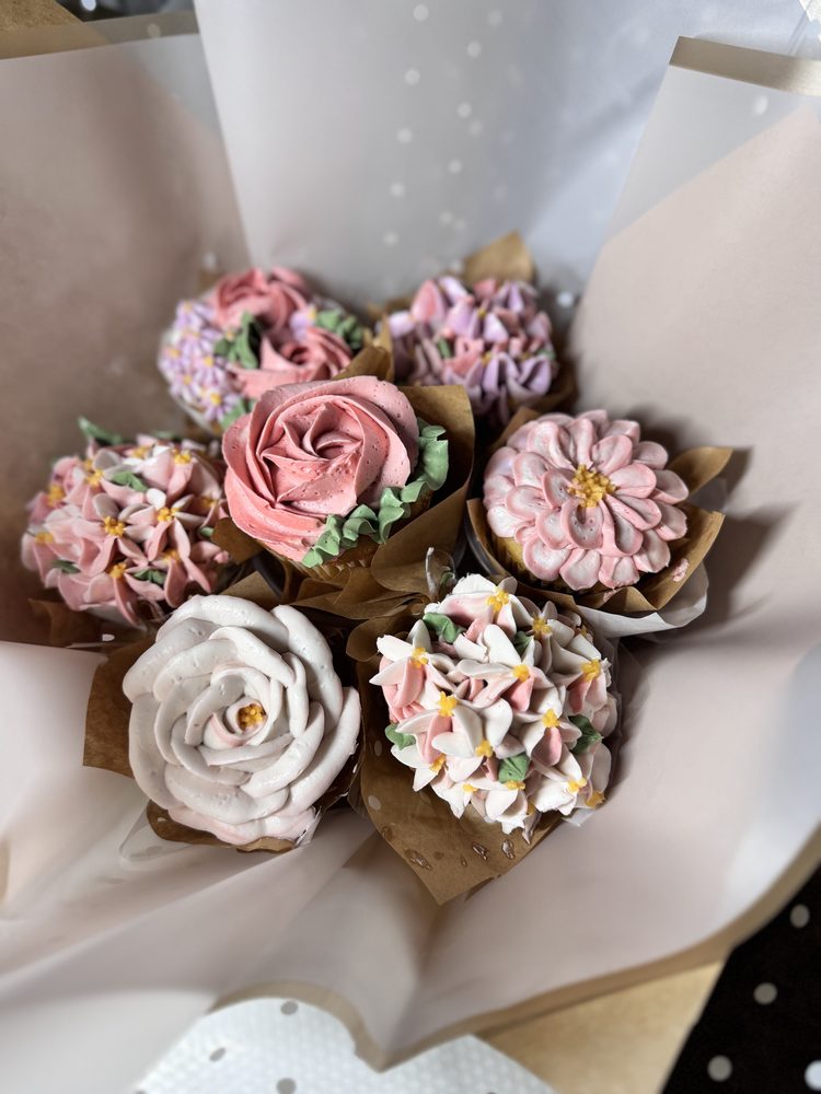 Floral Fantasy Cupcake Arrangement