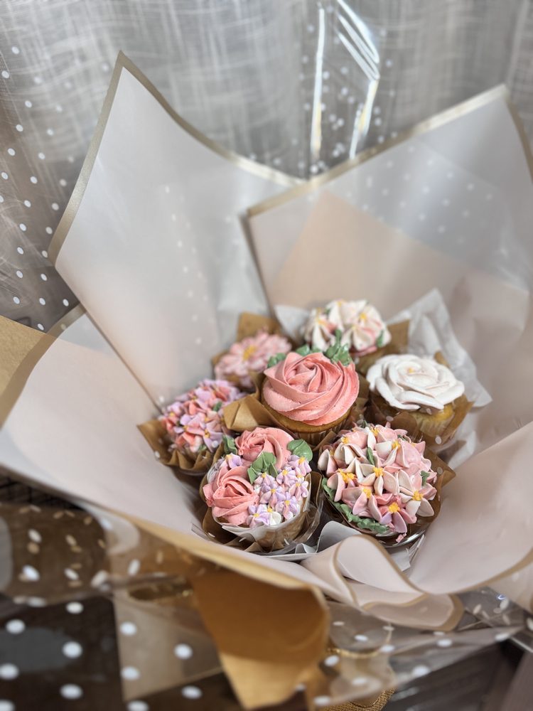 Floral Fantasy Cupcake Arrangement
