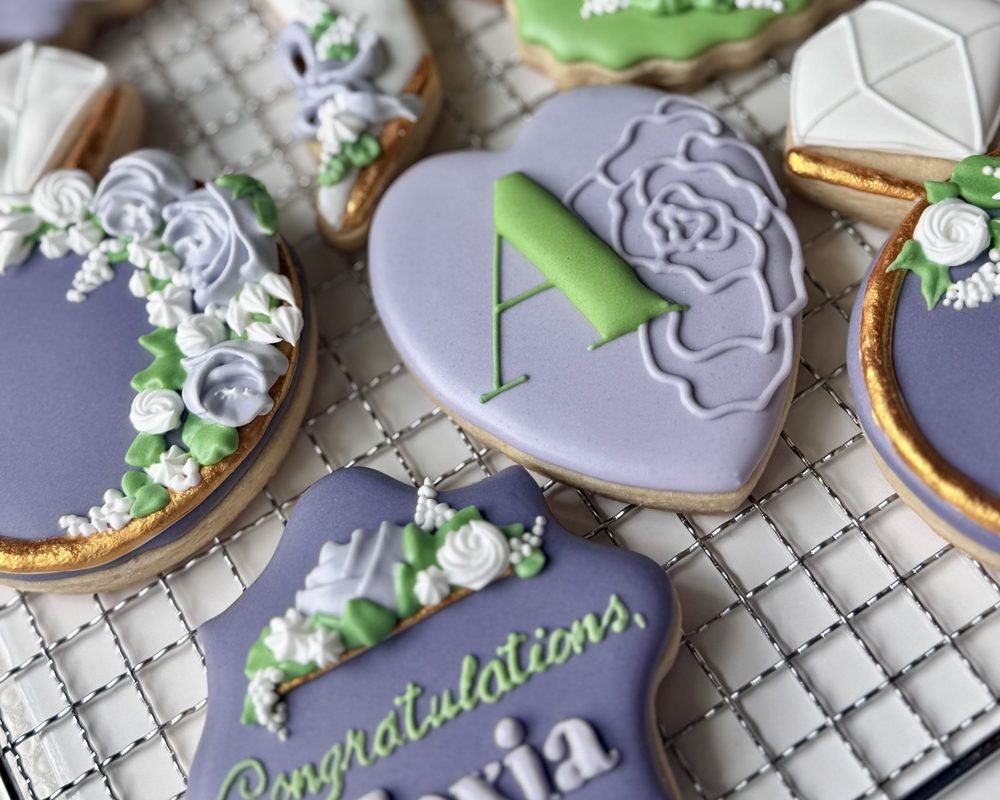 Whimsical Cookie Wonders in Lavender
