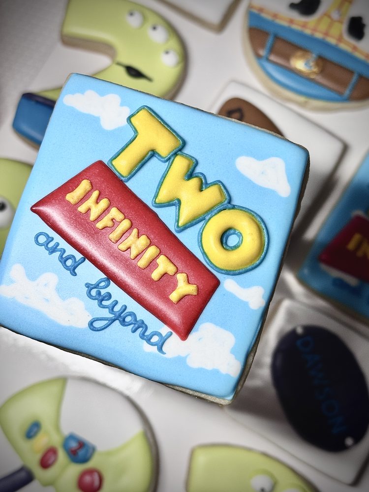 Personalized Toy Story Second Birthday Cookie Set