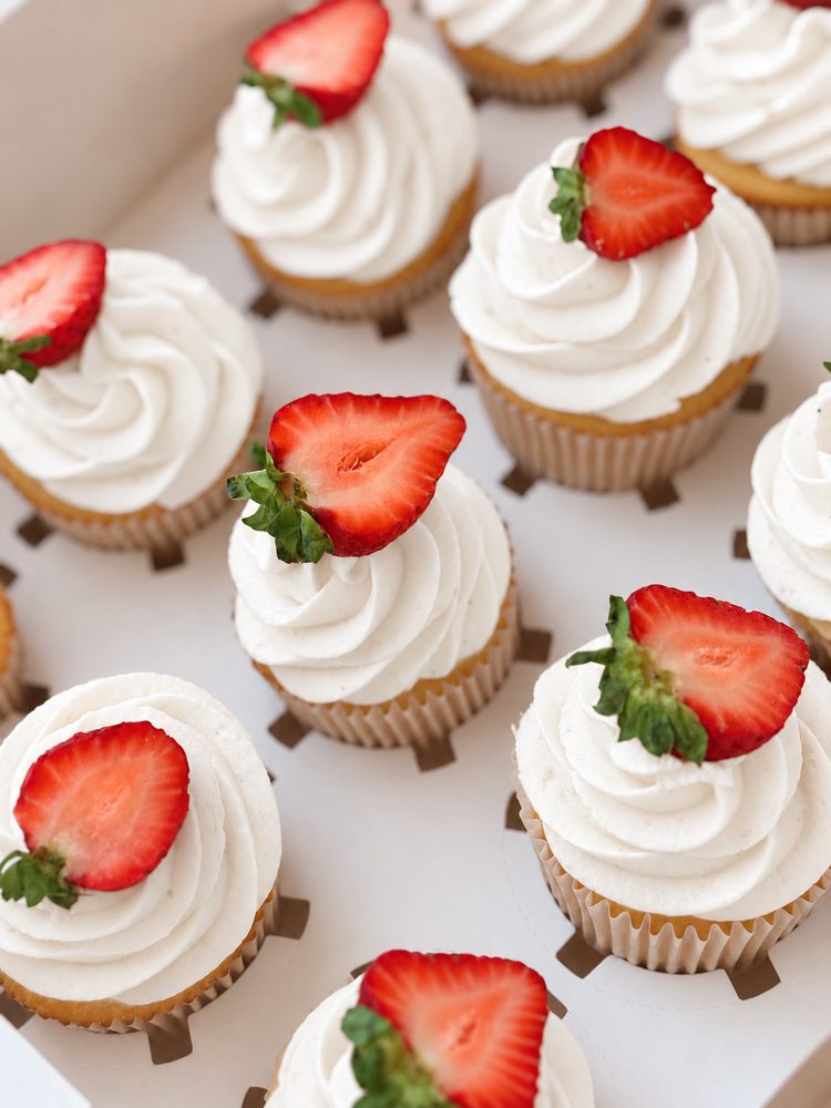 Swirl of Joy Birthday Cupcakes