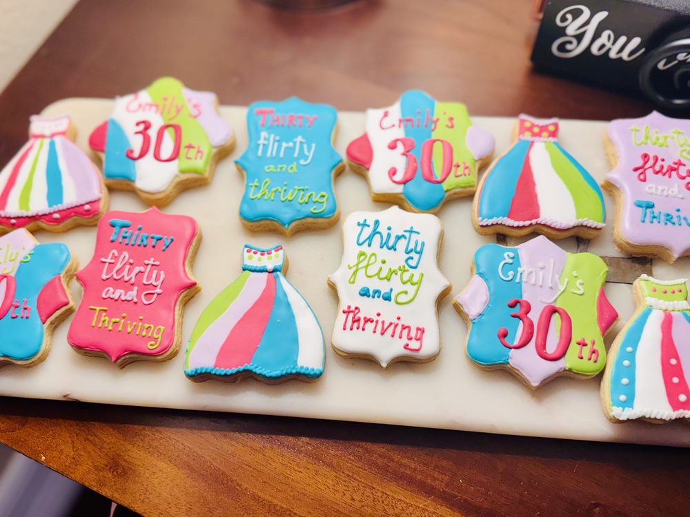Thirty Flirty and Thriving Cookie Set