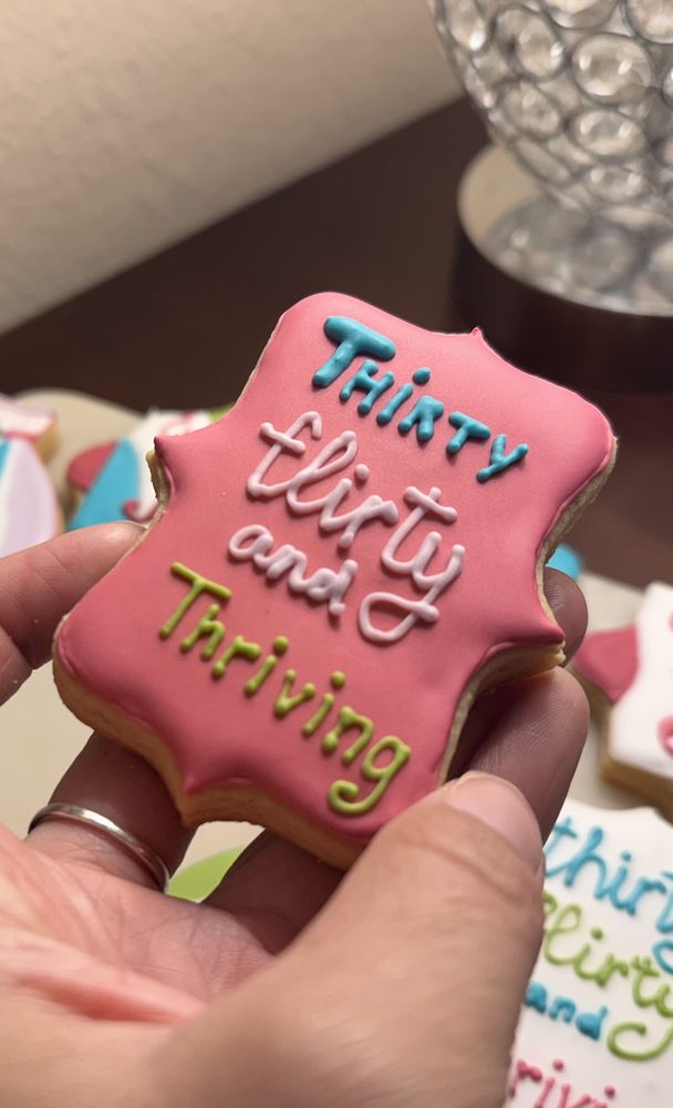 Thirty Flirty and Thriving Cookie Set